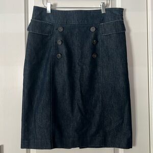 Halogen Blue Denim Skirt